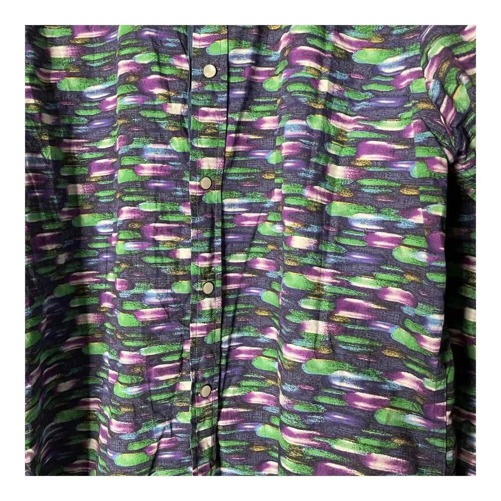 Cremieux Premium Denim Button Up Large - Picture 3 of 6